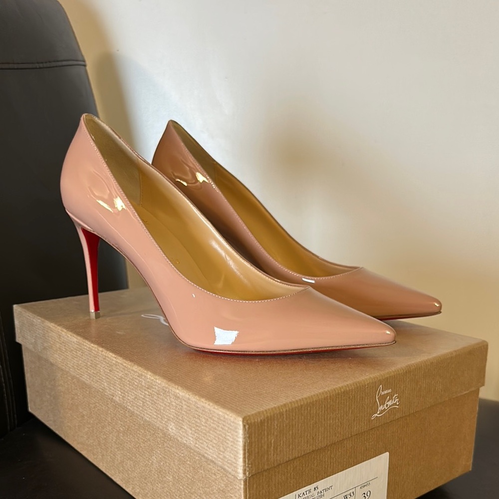 Christian Louboutin Kate 85mm Nude | BRAND NEW!